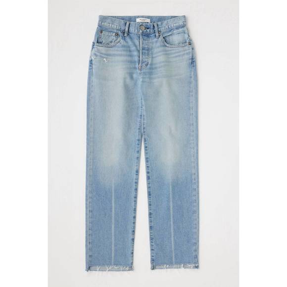 NEW MOUSSY cumberland straight jean in light blue - Picture 9 of 10